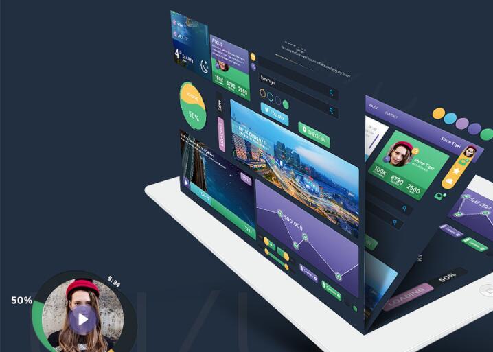 全新UI网址发布页源码，带黑白模式、自动网址检测